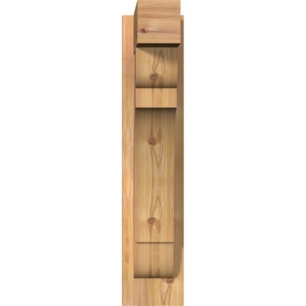 Olympic Block Smooth Outlooker, Western Red Cedar, 5 1/2W X 14D X 26H